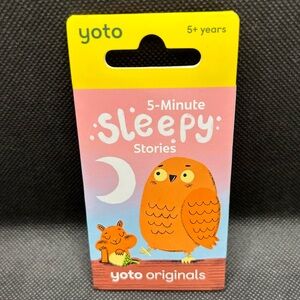 Yoto 5-Minute Sleepy Stories audio card